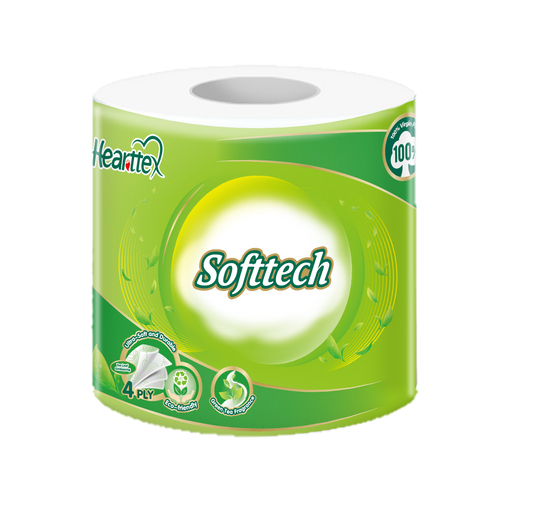 Hearttex Premium Green Tea 4Ply toilet paper