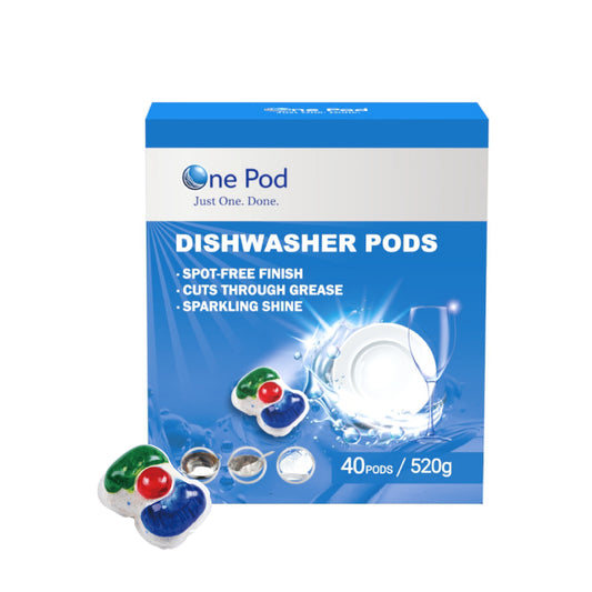 3D Dishwashing Pods with Powder