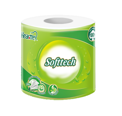 Hearttex Premium Green Tea 4Ply toilet paper