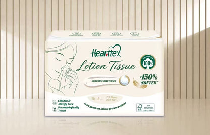 Hearttex Extra Soft & Moisturising Lotion Tissue