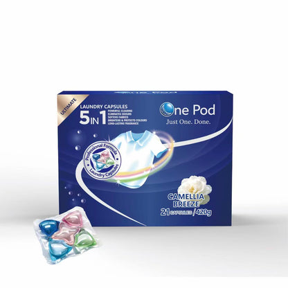 5 in 1 multi-functional laundry detergent Pods