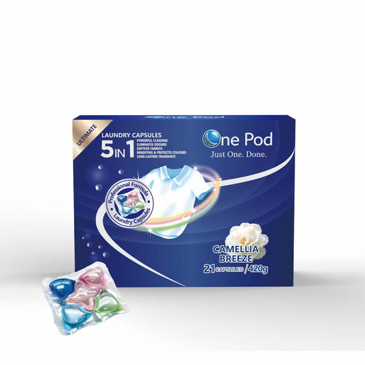 5 in 1 multi-functional laundry detergent Pods