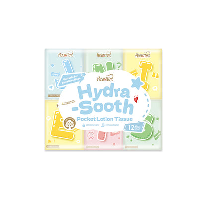 Hearttex “Share with Friends” Series Embossed Lotion Pocket Tissue