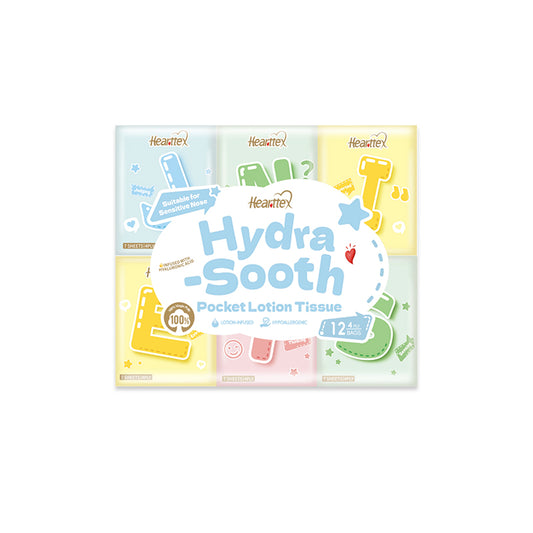Hearttex “Share with Friends” Series Embossed Lotion Pocket Tissue