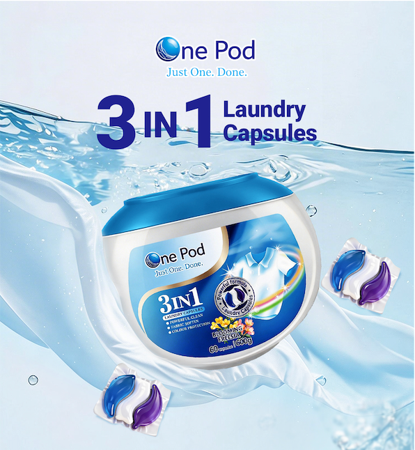 3 in 1 Multi-functional Laundry Detergent Pods